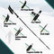 Trekking Poles, Beedove Hiking Poles Adjustable & Foldable Portable Walking Poles with 6 Different Pole Tips, Ultralight Aluminum Trekking Poles for Walking, Camping, Mountaining,Trekking