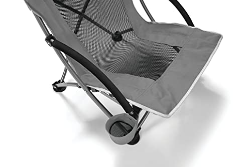 Sport-Brella Beach Chair with UPF 50+ Adjustable Umbrella, Grey