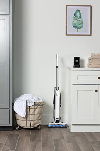 Hoover ONEPWR Evolve Pet Cordless Vacuum, Low Noise, Rechargeable, Strong Suction Deep Cleans Carpet, Hard Floor Pet, Hair, Car, White