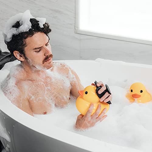 MANSCAPED™ The Body Buffer Premium Silicone Scrubber for Nourishing, Cleaning & Exfoliating Your Skin - Lather Boosting Bristles with Ergonomic No-Slip Handle, Long-Lasting & Easy to Clean (1-Pack)