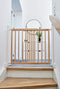 BabyDan Odense, Covers Openings Between 60.5-102 cm/23.9-40.1 inches, Extendable Stair Gate/Baby Gate/Safety Gate, Wood, Made in Denmark - (Pet Gate/Dog gate)