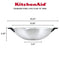 KitchenAid 5-Ply Clad Polished Stainless Steel Wok,15 Inch