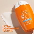 Eau Thermale Avène Face Sunscreen Aqua-fluid SPF50+ 40ml - Ultra-Lightweight Texture, Alcohol Free, Invisible Finish