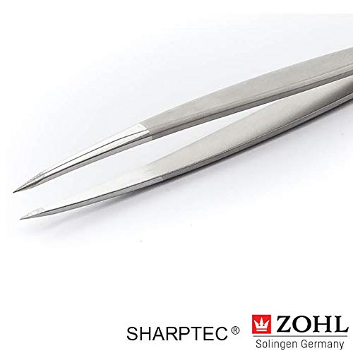 ZOHL Solingen Point Eyebrow Tweezers - Immaculate Precision For Unmistakable Eyebrow Plucking - Made in Germany