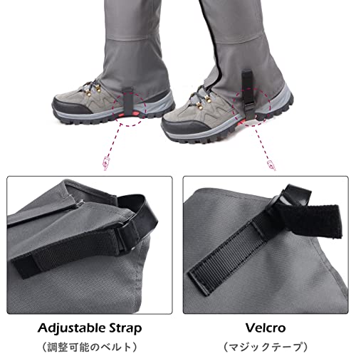  Azarxis Hiking Gaiters for Outdoor Camping Running
