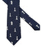 ZENXUS Sports and Game Ties for Men, Designer Necktie Navy, Chess, Medium