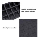2Pack 4" Rise Rubber Curb Ramps Heavy Duty Driveway Curb Ramp 17000 Lbs Car Slope Ramp for Sidewalk Cars RV Trucks Shed Access Bike Pets Scooter Wheelchair 23.6x9.8x4inch (4'' Rise)