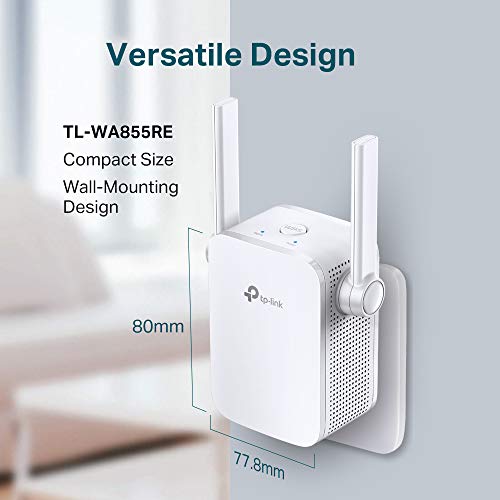 TP-Link 300MBPS Universal WALLPLUG Wi-FI Range EXTENDERANT(2) 3YR WTY