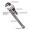 HAUTMEC 36 Inch Aluminum Straight Pipe Wrench, Adjustable Plumbing Wrench, 4" Jaw Capacity, Heavy Duty Plumbing Pipe Wrench, for Pipes, Tees, Ball Valves and Other Objects HT0188-PW