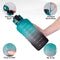 GIFUBOWA Big Water Bottle 2L with Straw BPA-Free Sports Drink Bottles