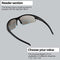 BBB Cycling BSG-59PH Impress Reader PH Sport Glasses with Interchangeable Lenses, Matt Black (Diopter Value +2.5)
