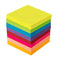 ZCZN 8 Assorted Colour Sticky Notes, 76 x 76 mm,100 Sheets/Pad Self-Sticky Notes, 8 Pads