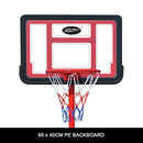 Genki 1.05-1.65m Kids Portable Basketball Hoop Stand System Backboard Net Ring Ball Set