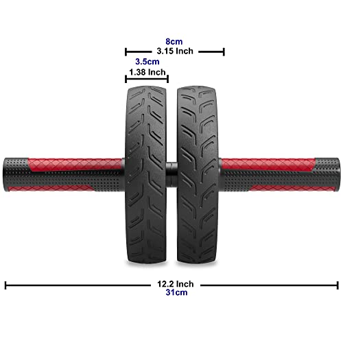 Readaeer Ab Roller Wheel Abdominal Exercise for Home Gym Fitness Equipment