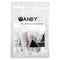 WANBY Fishing Shrimp Lures Artificial Silicone Soft Bait Set Luminous Swimbait Shrimp Fishing Lure with Hooks Fishing Tackle Freshwater/Saltwater (6PCS)