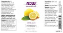 NOW Now 100 Pure Lemon Oil