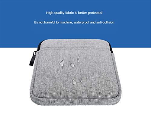 ALMIGHTY 6 Inch Nylon Cover Pouch Bag Sleeve for All-New Kindle 10th Generation 2019/Kindle Paperwhite 2018/ Kindle Voyage/Kindle (8th Generation, 2016)/Kindle Oasis E-Reader (Gray)