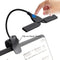 Music Stand Light, 28 LEDs Clip On Reading Light - 3 Brightness Level Settings, Cordless and Portable Powered by Batteries or USB, Perfect for Piano Practice, Reading, Music Performance, Sewing, Office Desk, Online Learning