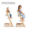 Stokke Tripp Trapp Classic Cushion, Nordic Grey - Pair with Tripp Trapp Chair & High Chair for Support and Comfort - Machine Washable - Fits All Tripp Trapp Chairs