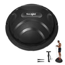 Yes4All Upgraded Premium Half Ball Balance Trainer with Hook, Stability Ball for Exercise, Home Gym Full Body Workouts - Black