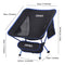 URPRO Outdoor Ultralight Portable Folding Chairs with Carry Bag Heavy Duty 145kgs Capacity Collapsible Chair Camping Folding Chairs Beach Chairs