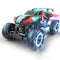 DEERC DE69 Remote Control Truck with Spray and Light, 5 LED Light Modes, Dual Motors Off Road RC Car, 4WD Rock Crawler, Spray Water Mist, 35+ Min Play, Toy Vehicle for Boys Girls and Adults