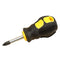 Mini Stubby Screwdriver Stainless Steel Phillips Screw Head Small Compact Hand Tools for Repair Works