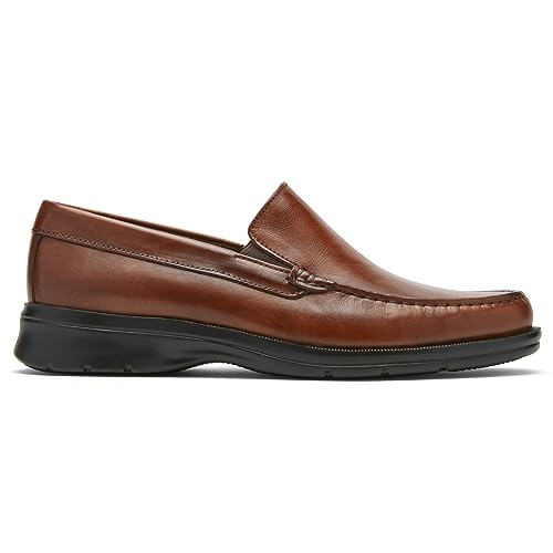 Rockport Men's Palmer Venetian Loafer, Cognac Antique, 14 Wide