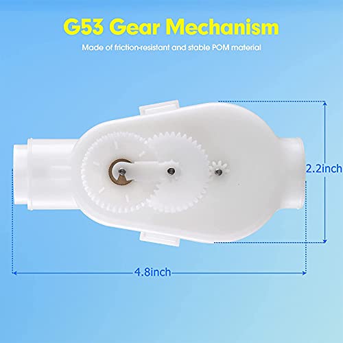 TopHomer G52 Backup Valve for Polaris 180 280 380 480 3900 Pool Cleaner, Swimming Pool Vacuum Pool Cleaning Robot Pool Sweep Reverse Valve Replacement