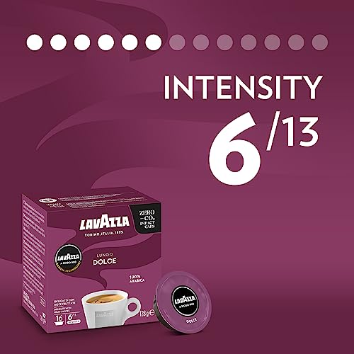 Lavazza A Modo Mio Lungo Dolce Coffee Capsules - 96 Pods