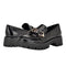 GUESS Women's Almost Loafer, Black 002, 6.5 US