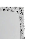 Ambesonne Animal Print Fitted Sheet, Little French Bulldog Puppies Inside Coffee Cups Dog Paws Pet Love, Bed Cover with All-Round Elastic Deep Pocket for Comfort, King Size, Charcoal Grey White