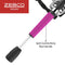 Zebco Roam Spinning Reel and 2-Piece Fishing Rod Combo, Durable Fiberglass Rod with ComfortGrip Handle, Right or Left-Hand Interchangeable Retrieve, Pink