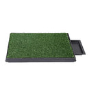 PaWz Indoor Dog Pet Grass Potty Training Portable Toilet Pad Tray Turf Mat Large