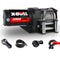X-Bull 12V 3000LBS/1360kg Electric ATV Winch 2 Remote Wireles Control Steel Cable Boat ATV Kit…