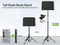 elitehood 72inch Heavy Duty Music Stand with Phone Holder, Foldable Music Stand for Sheet Music with Carrying Bag, Ultra-Stable Music Stand Suitable for Instrumental Performance & Band & Travel