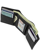 Timberland Men's Blix Slim Trifold Wallet, Black, One Size