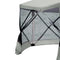 Outsunny 6-Sided Hexagon Pop Up Party Tent Gazebo with Mesh Netting Walls & Shaded Interior, 12' x 12', Beige
