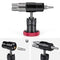Handlebar End Plugs Multi Tools - Bar End Tool Includes Chain Tool, TORX T25, HEX 3/4/5mm - Bike Tool Kit for MTB/Road Bicycle (red)