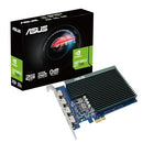 ASUS GT730-4H-SL-2GD5 GeForce GT 730 2GB GDRR5 with 4 x HDMI Ports and Single Slot for Silent Multi-Monitor Productivity