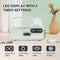 Ultrasonic Jewelry Cleaner, 50W Ultrasonic Cleaner Machine, Ultrasonic Glasses Cleaner with Digital Timer,Holder,47kHz Professional Sonic Jewelry Cleaner for Eye Glasses,Ring,Earring, Necklaces