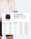 Woxer Womens Boxer Briefs Underwear, Baller 5” Boyshorts Panties Soft Anti-Chafing, No Roll Inseam, 3pk - Best Sellers, Large