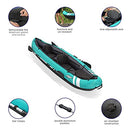 Bestway Hydroforce Ventura Kayak Set, Inflatable Boat Set with Hand Pump, Paddle and Storage Bag