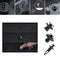 100Pcs Car Panels Bumper Trim Clip Replacement Set Push Fit Retainers Plastic Push-in Rivets Moulding Fasteners Kit 10 Styles