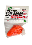 BirTee Golf Tees - PRO Speed Version with Enhanced Durability - 8 Pack. Indoor Golf Tees/Golf Simulator Tees/Winter Golf Tees. (Orange)