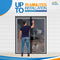 Magnetic Screen Door, French Door, Durable Fiberglass Double Door Screen Mesh Curtain to Keep Bugs Out
