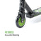 Xootz Brainache Kids Scooter, Boys and Girls Kick Scooter, Entry Level, Children’s Beginners T-Bar Stunt Scooter, Stylish Grip Tape Deck, Ages 5+, Green