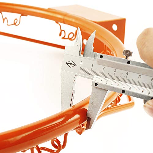 Kids Basketball Hoop, Dream Travel Basketball Rim Goal Wall Mounted Basketball Hoop Indoor Outdoor Hanging Basketball Hoop, 32centimeter/12.6inch(1-Rim, 1-Net, 4-screws)