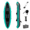 Bestway Hydro Force 2 Person Inflatable Kayak | Ventura Kayak Set with Hand Pump, Paddles and Storage Bag, Turquoise, 86 x 333 x 113 cm