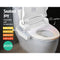 Cefito Bidet Toilet Seat, Electric Portable Toilets Cover Smart Wash Clean Seats Spray Set Home Travel Bathroom Attachment, with Self-Cleaning Nozzle Adjustable Temperature Position White